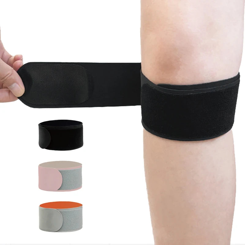 Adjustable Wrap-Around Patellar Strap Breathable Compression Knee Support for Patella
