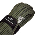 Camping Tactical Jungle Color 2mm 3mm 4mm 5mm Parachute Cord 100lbs 425lbs 550lbs 620lbs 750lbs Paracord