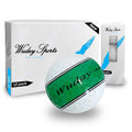 UV Printed OEM 2 3 4 Piece Golf Balls Custom Logo Printing Soft Distant Tour Surlyn Urethane Golf Balls With Golf Gift Box