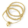 3Pcs/Set New Design Heart Shaped Ball Bracelet Set