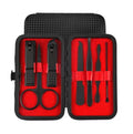 2025 New YD Professional Manicure Set Nail Clipper Set Men Women 8 in 1 With Leather case