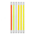 Cooleeon 200mm DC 12V 10W COB LED Chip Strip Warm Cold White Blue Red Green Color for Car Decor Lighting DRL Lights Work Lamp