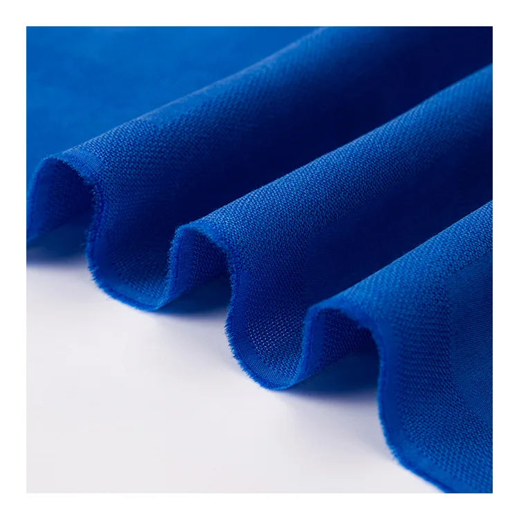 Recoverable 66% Cupro 34% Lyocell Grid Fabric for Fashion Cloth