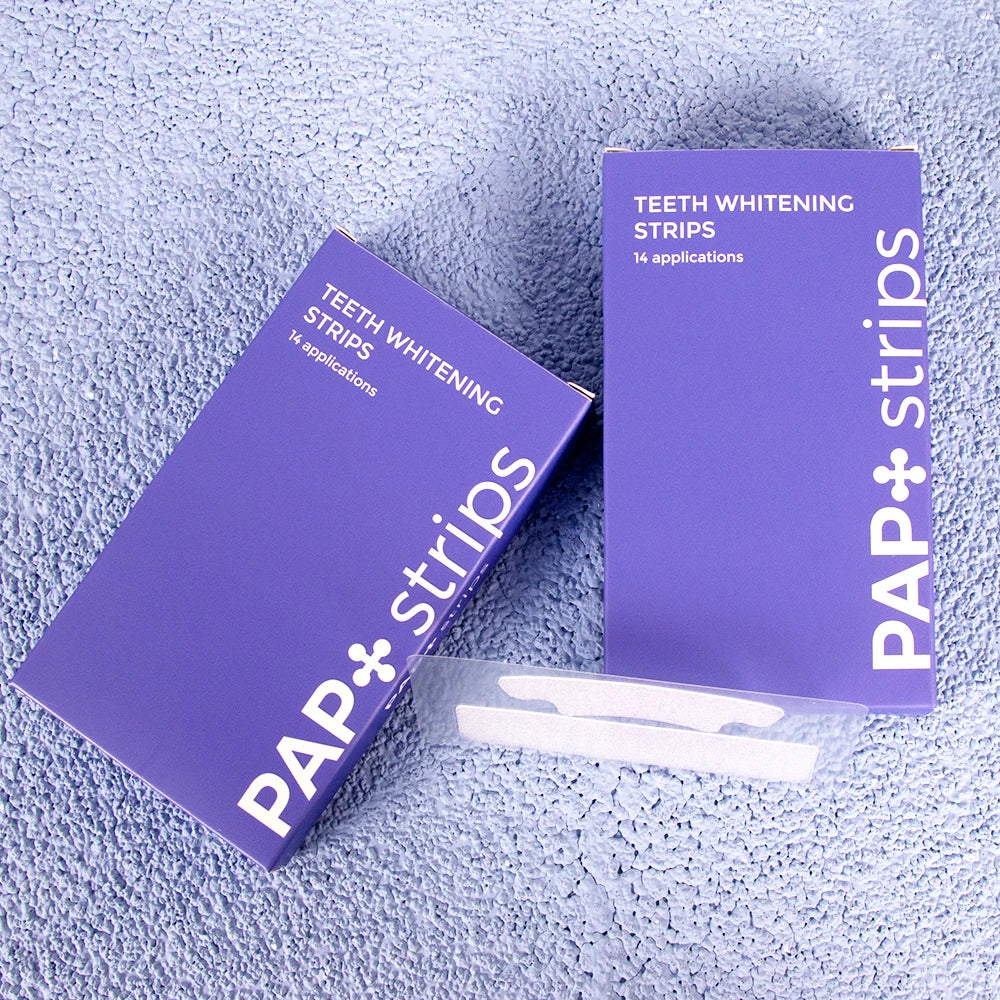 Glorysmile PAP+ Teeth Whitening Strip Non Sensitive Formula  Minty Flavor Teeth Whitening Strips Ingredient