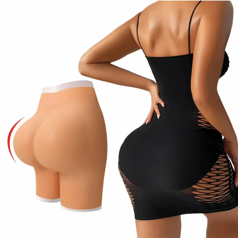 Silicone Buttock Pants Padded Shaper Bombom Enhancement Padded Panties Big Hips Silicone Panty Shaper Silicone Butt and Hip