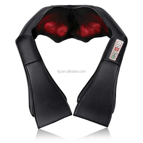Electrical Shiatsu Massager With Device Electric Vibrating Back Kneading Neck and Shoulder Massages Roller Machine