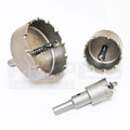 12-100mm Carbide TCT Hole Saw Annular Cutter Core Drill Bits for Steel Aluminium Copper Metal Cutting Tools