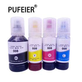 008 Bottle Refill Dye Ink Kits Compatible for Epson L4690 L6490 L15150 L15160 L6570 Inkjet Printer Printing Dye Based Ink