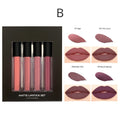 Wholesale Custom Logo Lip Gloss 4 Colors Beauty Gift Matte Lip Makeup Liquid Lipstick Lipgloss Vendor