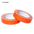 2- Heavy Duty Orange Color Exhibition Wedding Carpet Edge Binding Warning Fixing Repairing Duck Cloth Duct Rubber Adhesive Tape