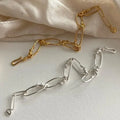 Fine Jewelry 925 Sterling Silver Link Chain Bracelet Dainty Bracelet for Women