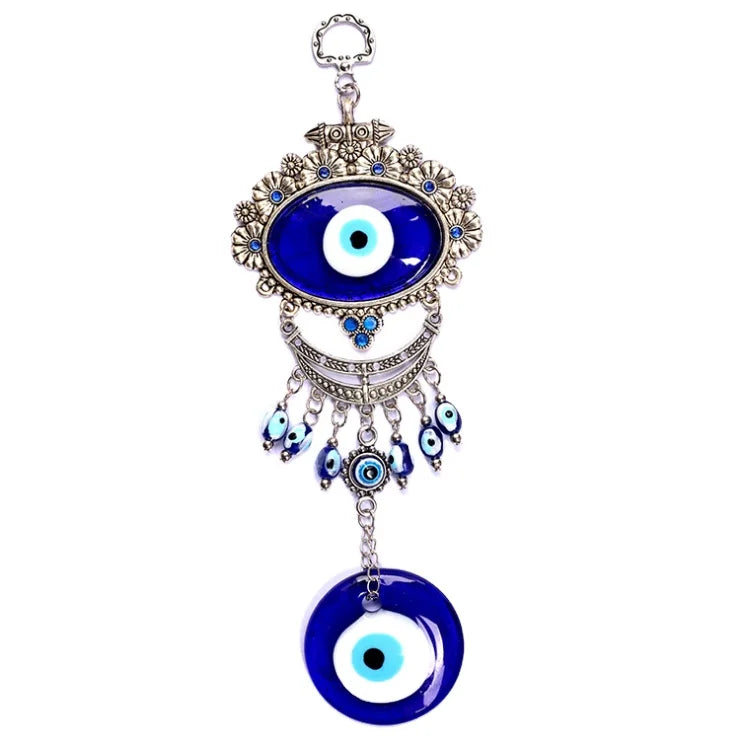 2025 Best Selling Blue Turkey Evil Eye Wall Decoration Indoor Pendant Home Room Evil Eye Pendant Ornament