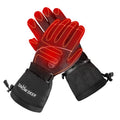 Ski Racing Heated Gloves Winter Ski Gloves Rechargeable Waterproof with Windproof Battery Heating for Snowboarding Hiking
