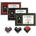 Eco-Friendly Nordic Solid Wood Photo Frame Wall Hanging Light Luxury Simple Silk Screen Printing Certificate Display Frame