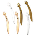 3 Colour Antique Bronze Knife Charm Pendants for Bracelet Necklace Jewelry Accessories Diy Jewelry Making M02