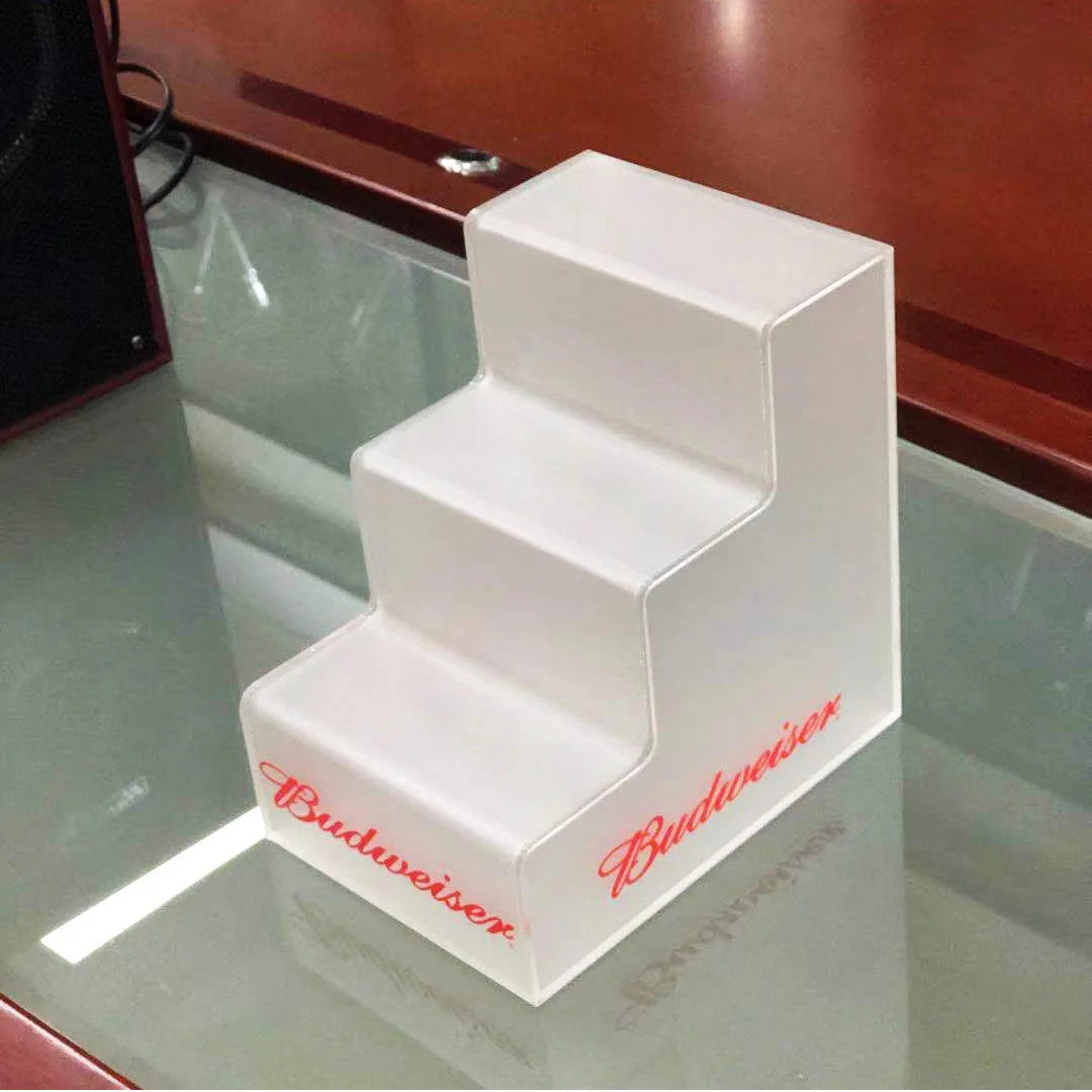 3 Layer 3mm Thick Polished Frosted Acrylic Display Stand for Toy Doll Action Figures Premium Quality