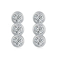 925 Stamp Silver Simple Style Temperament Personality Earring