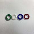 15x9mm New Design Circle Donuts Loose Gemstone Natural Green Malachite Price Pendant Ring Making