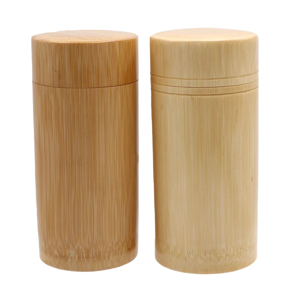 Wholesale Natural Organizer Storage Products Bamboo Tube with Embossed Logo Custom for Cookware Brushes Stationary OEM