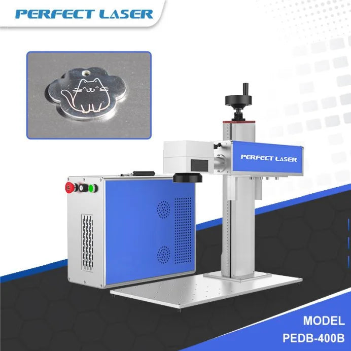 Perfect Laser-30watt 50watt  Optical Fiber Laser Engraving Machine for Jewelry