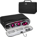 Polyester Multifunctional Travel Storage Pouch Waterproof Zipper Closure Hair Dryer Curling Iron Hanging Storage Bag