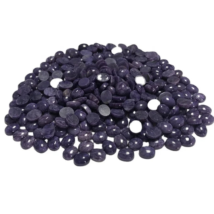 Charoite Cabochon Calibrated Purple Cab Stone Oval Cabs Jewelry Making Loose Gemstone