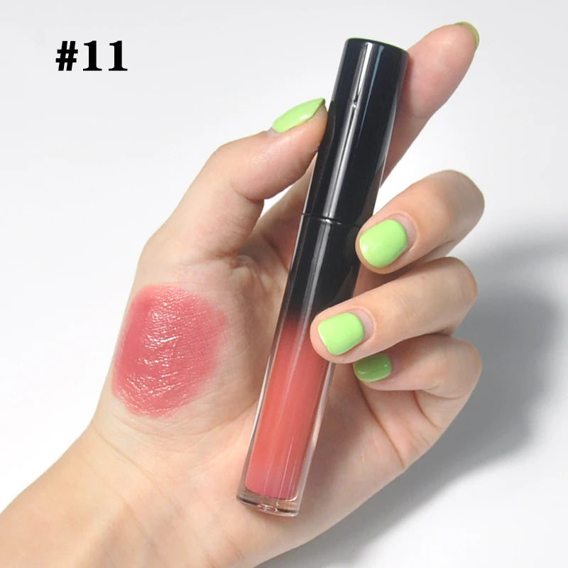 Custom Private Label Velvet 12 Colors Lip Gloss Vegan Lip Gloss Liquid Lipstick Makeup