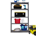 Black Metal Home Storage Kitchen Organizer Shelf Rack with Wheels Living Room Kitchen Storage Holder