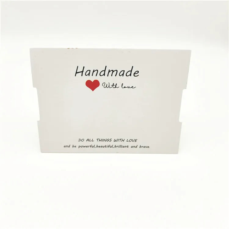 Handmade Jewelry Make a Wish Friendship Card Message Friendship Display Cards Wholesale