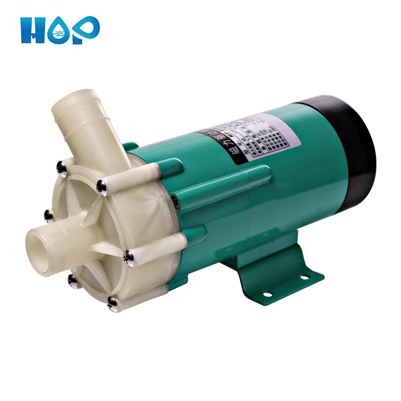 HOP-MP-20RX Mini Water Pump 110V AC/230V AC for Acid Chemical Transfer & Temperature Control Magnetic Water Circulation Pump