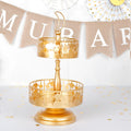 Pafu New Design Rustic Serving Tray Eid Mubarak Ramadan Tray Food Tableware Display Desk Organizer Metal Eid Party Dessert Tray