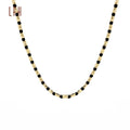 Wholesale Custom Women Jewelry 18k Gold Real Bead Chain Necklace 18k Real Gold Chain Necklace Real Gold Jewelry 18 Inch