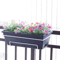 Growing Flowers Vegetables Pots for Plants Indoor Large Garden Succulent Planters Outdoor  Basin Balcony Square Plastic Hanging
