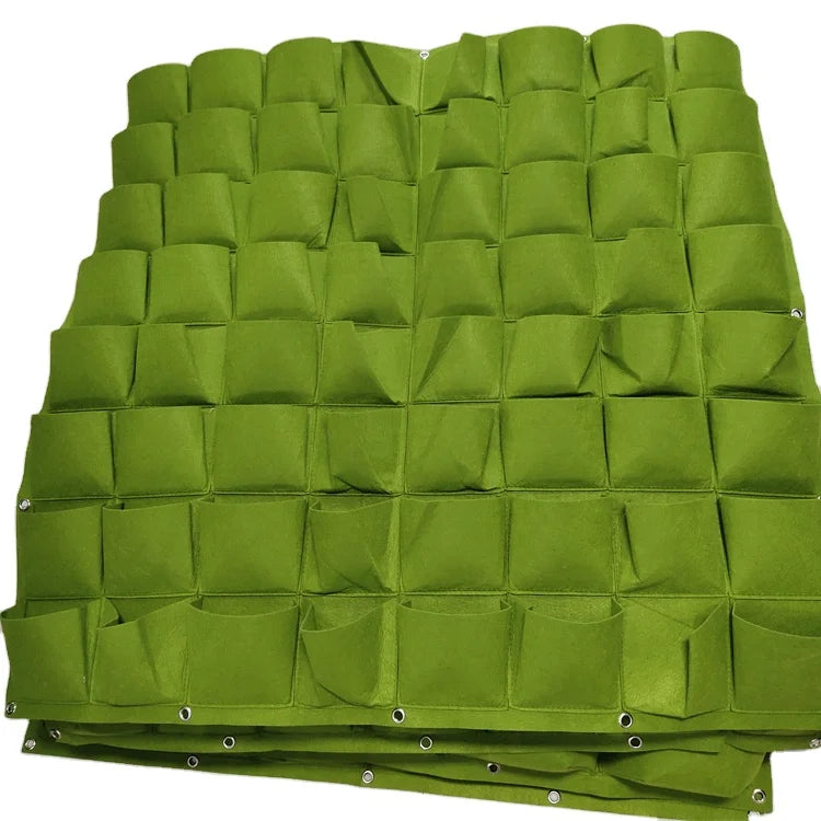 Vertical Wall Garden Hanging Felt Planter Bags for Home for Flower and Herb Growing Convenient Yard Container
