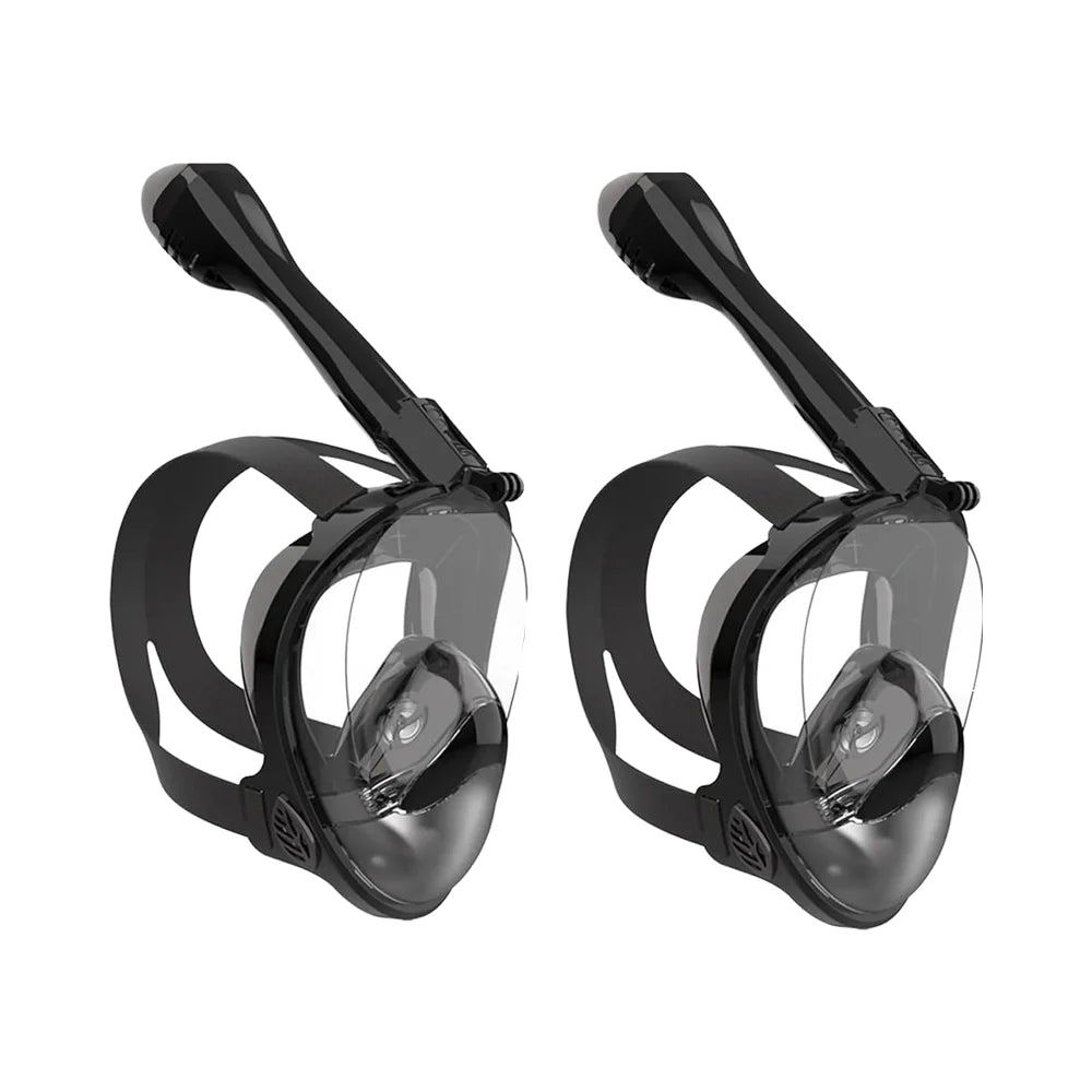 Full Face 180�� Panoramic View Snorkel Diving Mask for Adults