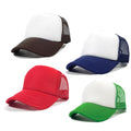 Stock  Color Cotton Polyester 5 Panel Mesh Golf Sport Man Woman Trucker Baseball Caps Hats