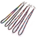 Bling Diamond Fashion Bright Color Neck Strap Rhinestone Lanyard