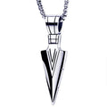 RisingMoon Manufacturers Direct Sale Alloy Colorful Arrow Pendant Retro Necklace