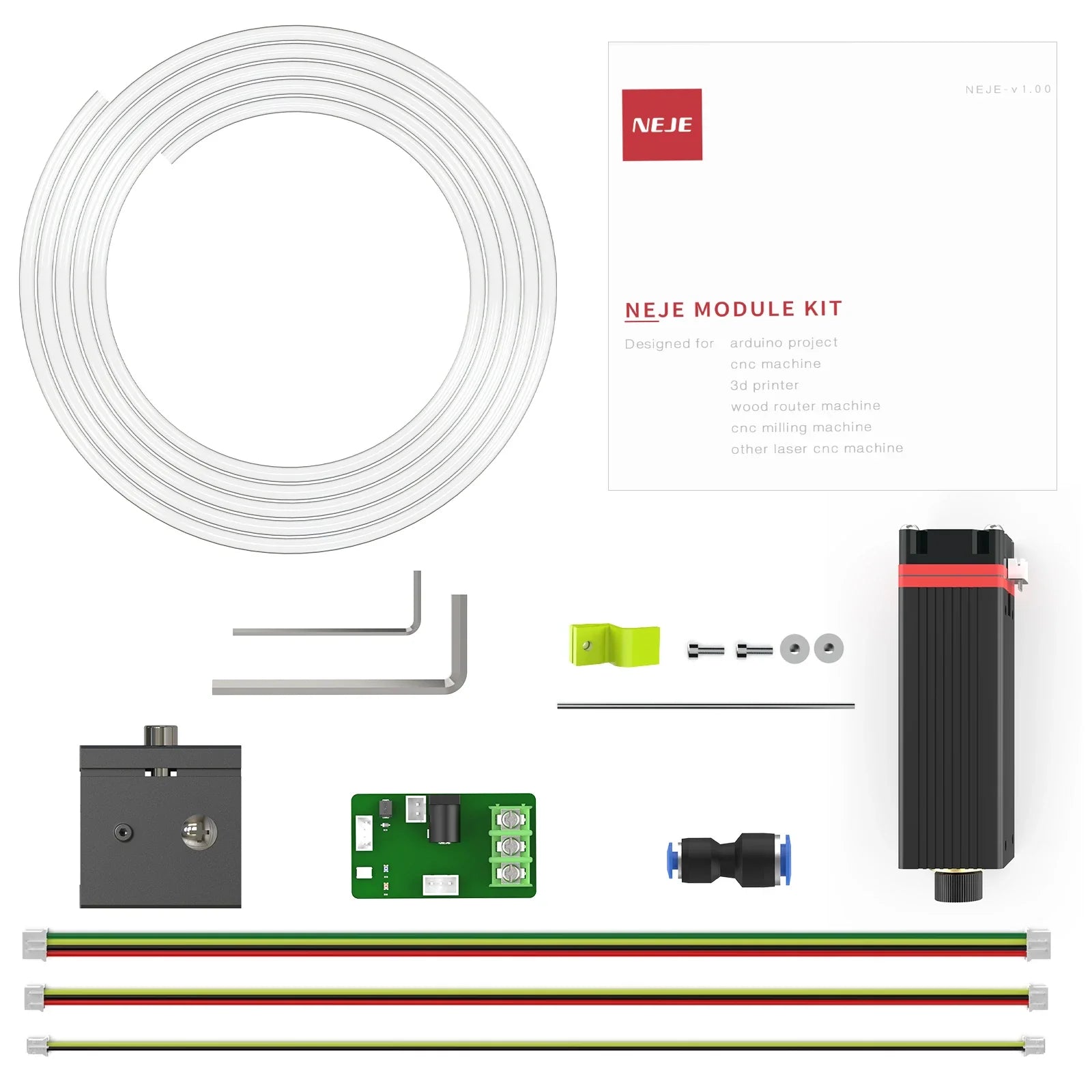 Hot Sale NEJE N30820 5.5W 450nm CNC Laser Engraving Module Kit Engraver Head