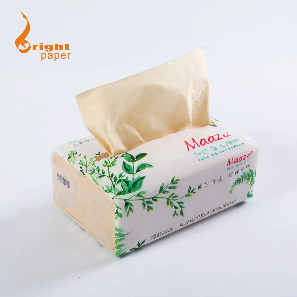 Nice Price 2-Ply Bamboo Soft Custom Facial Tissue OEM Box Style for Home Use Free Sample MegaBDM