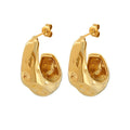 Fashion Earrings Luxury Premium Brass Cheese C-shaped Earrings