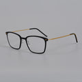 Simple High-quality Square Frame Glasses Frame Gradient Unisex Glasses Frame Shenzhen Wholesale Xxin Brand Model 6536 Custom