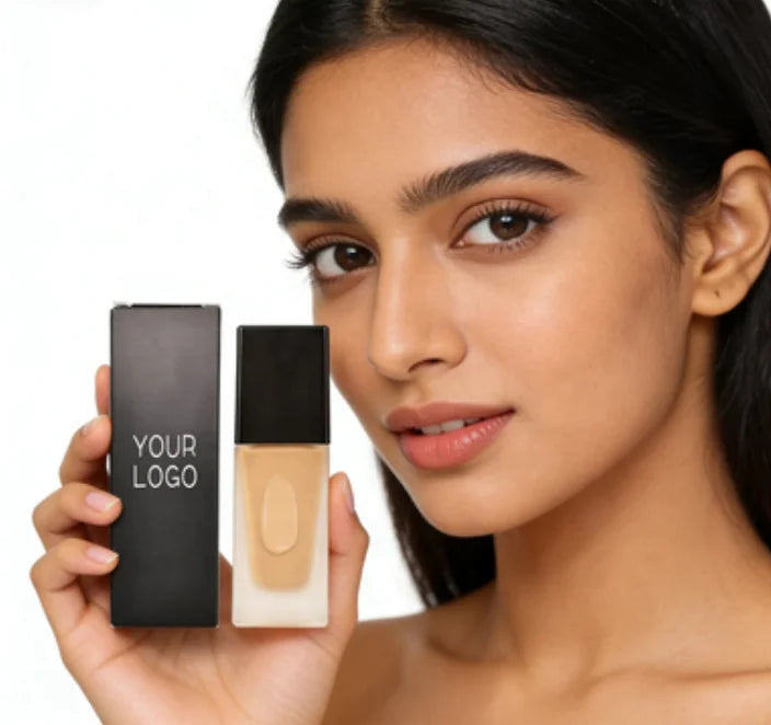 12 Color Matte Full Coverage Liquid Foundation Brighten Highlighting Matte Oil Control Concealer Facial Foundation