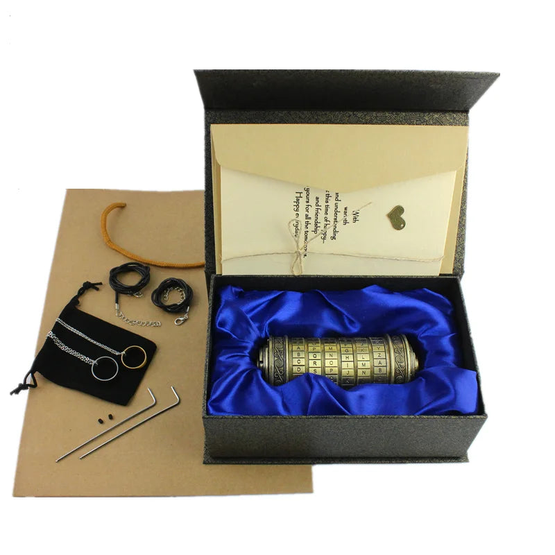 The Da Vinci Code Cryptex  Valentine's Day Christmas Gifts for Girlfriend Boyfriend Birthday Gift