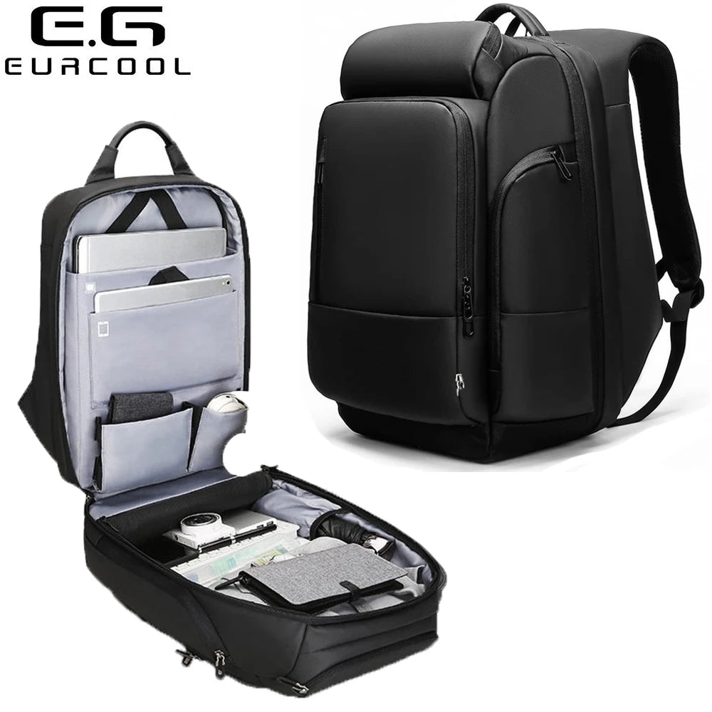 40L Large Extra Large Travel Backpack Expandable Airplane Approved Weekender Bag for Men Women Water Resistant Carry on Backpack
