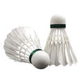 D41 Professional 3in1 Badminton Shuttlecock Environmentally Friendly Nylon Goose Feather Cork Head Stable and Durable