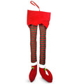 Funny Christmas Fabric Car Thief Decoration 2025 New Year Christmas Decoration