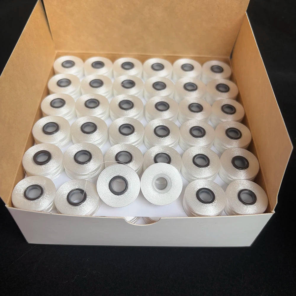 75D/2 70D/2 Pre Wound Bobbin Thread Magnetic Core Embroidery Bobbin Bottom Thread for Embroidery Machine