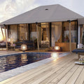Modern Glamping Hotel Safari Tent Two-Story Style With Air Conditioning