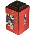 Hinged Small Packaging Metal Rectangular Hot Sale Gift  Square Tea Container Customized Lid Tin Packing Box